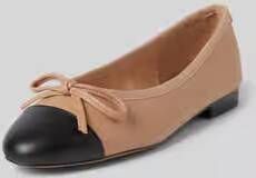 Steve Madden Leren ballerina's met strikdetail model 'ELLISON'