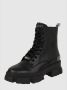 Steve Madden Chunky Sole Leren Laarzen Black Dames - Thumbnail 6