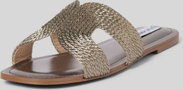 Steve Madden Slippers met brede schachtbrug model 'ZARNIA'