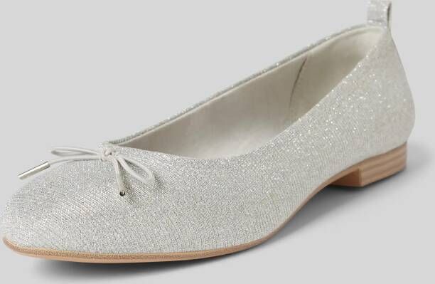 Tamaris Ballerina's met strass-steentjes