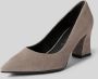 Tamaris Grijze Suède Pumps Gray Dames - Thumbnail 4