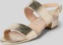 Tamaris Leren sandalen met blokhak - Thumbnail 1