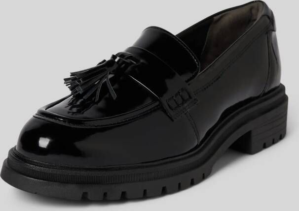 Tamaris Loafers met labeldetail