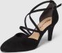 Tamaris Pumps zwart Imitatiesuede Dames - Thumbnail 8