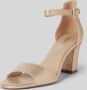 Tamaris Metallic Gouden Sandalette Feest Hakken Yellow Dames - Thumbnail 5