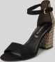 Tamaris Zwarte Casual Platte Sandalen Black Dames - Thumbnail 4