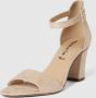 Tamaris Sandalen met hak beige Imitatiesuede Dames - Thumbnail 43