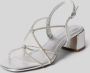 Tamaris Glitter Vegan Hoge Hak Sandalen Gray Dames - Thumbnail 4