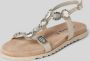 Tamaris Elegante sandaal in metallic zilver met grote stenen Gray Dames - Thumbnail 5