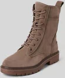 tamaris Veterboots van leer met siernaden