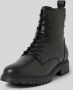 Tamaris Veterboots van leer met treklus - Thumbnail 4