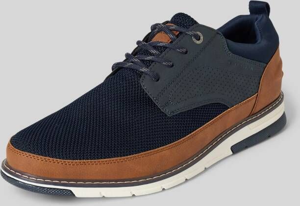 Tom Tailor Derby schoenen met labeldetail