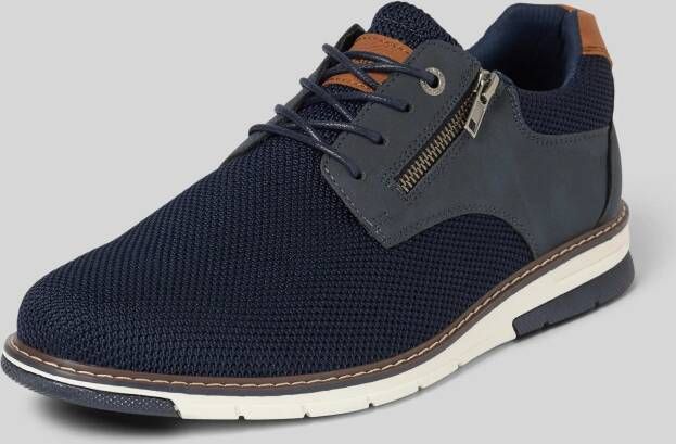 Tom Tailor Derby schoenen met ritssluiting model 'Casual Derby'