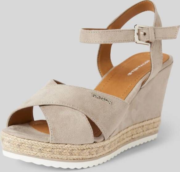 Tom Tailor Sandalen met sleehak