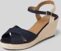 Tom Tailor Wedges met labelstitching - Thumbnail 1