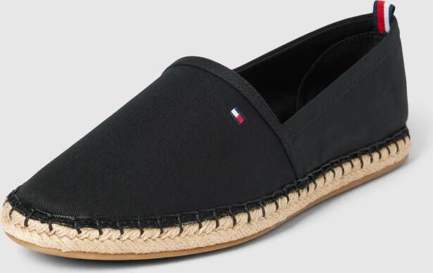 Tommy Hilfiger Espadrilles met labelstitching model 'BASIC TOMMY'