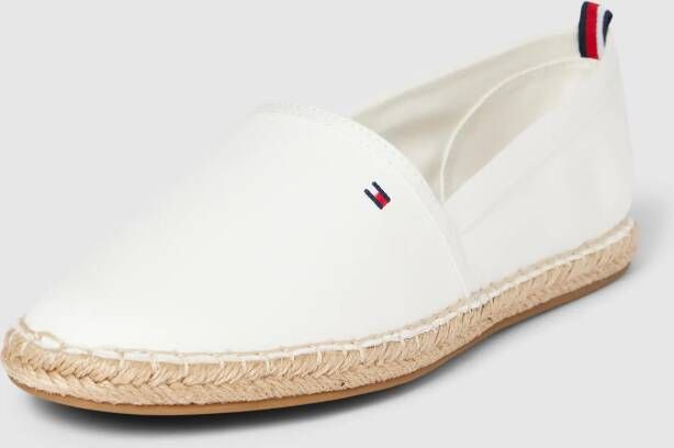 Tommy Hilfiger Espadrilles met labelstitching model 'BASIC TOMMY'