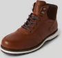 Tommy Hilfiger Leren boots met labeldetails - Thumbnail 1