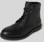 Tommy Hilfiger Leren boots met labeldetails - Thumbnail 1