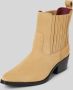 Tommy Hilfiger Beige Suède Cowboy Laarzen Beige Dames - Thumbnail 6