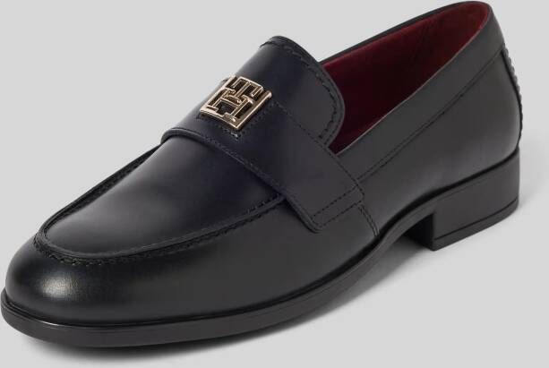 Tommy Hilfiger Leren loafers met labelapplicatie