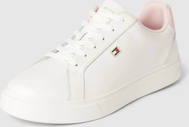 Tommy Hilfiger Leren sneakers met logo-applicatie