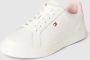 Tommy Hilfiger Witte Lace-Up Sneaker met Contrastdetails White Dames - Thumbnail 2