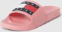 Tommy Jeans Roze Flag Pool Slides Flip Flops Pink Dames - Thumbnail 5