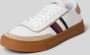 Tommy Hilfiger Tricolour Leren Lage Sneakers Multicolor Heren - Thumbnail 3