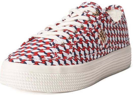 Tommy Hilfiger Sneakers van textiel met labelapplicatie