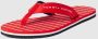 Tommy Hilfiger Stijlvolle Touw Detail Flip Flops Red Dames - Thumbnail 3