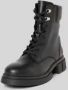 Tommy Hilfiger Bikerboots LACE-UP BIKER LEATHER blokhak veterschoenen enkellaars met gepolsterde schacht - Thumbnail 3