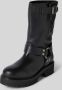 Tommy Jeans Leren boots met doornsluiting model 'URBAN BIKER BOOT' - Thumbnail 2