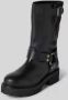 Tommy Jeans Leren boots met doornsluiting model 'URBAN BIKER BOOT' - Thumbnail 3