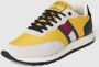 TOMMY JEANS Sneakers LEATHER RUNNER met contrastbeleg - Thumbnail 4