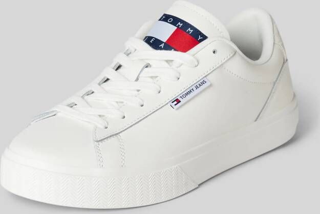 Tommy Jeans Sneakers van leer model 'CUPSOLE'