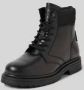 Tommy Jeans Veterboots van leer met labeldetail model 'LACE UP' - Thumbnail 1