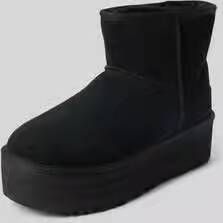 Ugg Leren laarzen met plateauzool