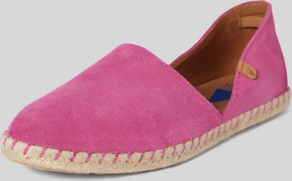 Verbenas Espadrilles in effen design model 'CARMEN SERRAJE'