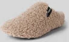 Verbenas Slippers met imitatiebont model 'YORK CURLY'