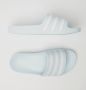 Adidas Perfor ce Adilette Aqua badslippers lichtblauw wit - Thumbnail 4