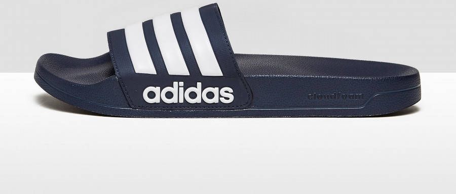 Adidas cloudfoam adilette slippers blauw heren