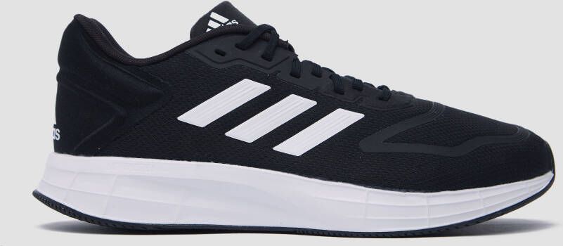 Adidas duramo 10 hardloopschoenen zwart wit heren