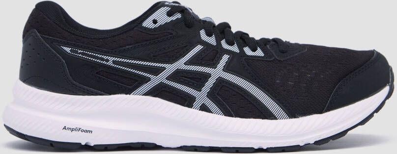 ASICS gel-contend 8 hardloopschoenen zwart wit dames