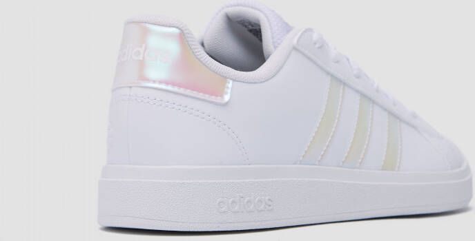 Adidas grand court lifestyle lace sneakers wit kinderen