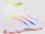 Adidas Predator Edge.3 Gras Voetbalschoenen (FG) Wit Geel Blauw - Thumbnail 5