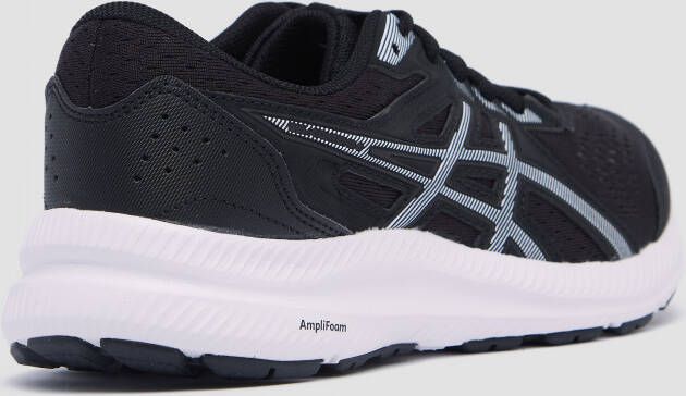 ASICS gel-contend 8 hardloopschoenen zwart wit dames