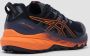 ASICS GEL-Trabuco 10 Heren Sportschoenen Hardlopen Trail zilver zwart oranje - Thumbnail 5