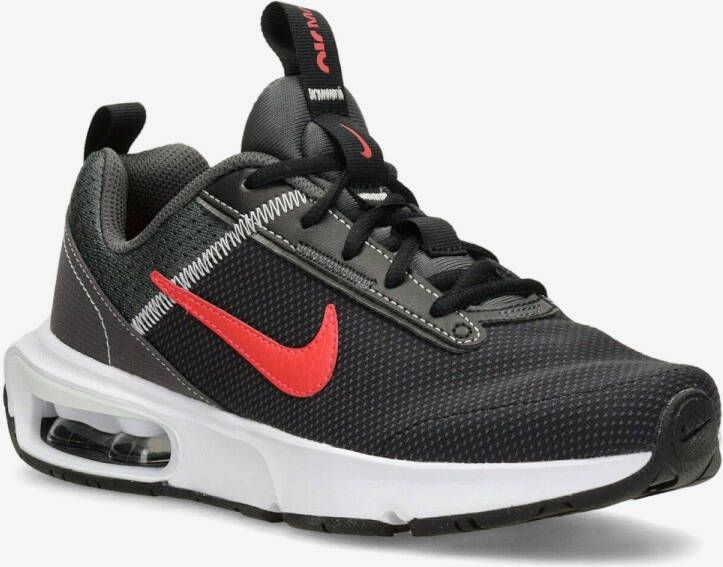 Nike air max interlock sneakers zwart rood kinderen