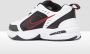 Nike Air Monarch IV Heren Schoenen Trainers Wit-Zwart 415445 - Thumbnail 12